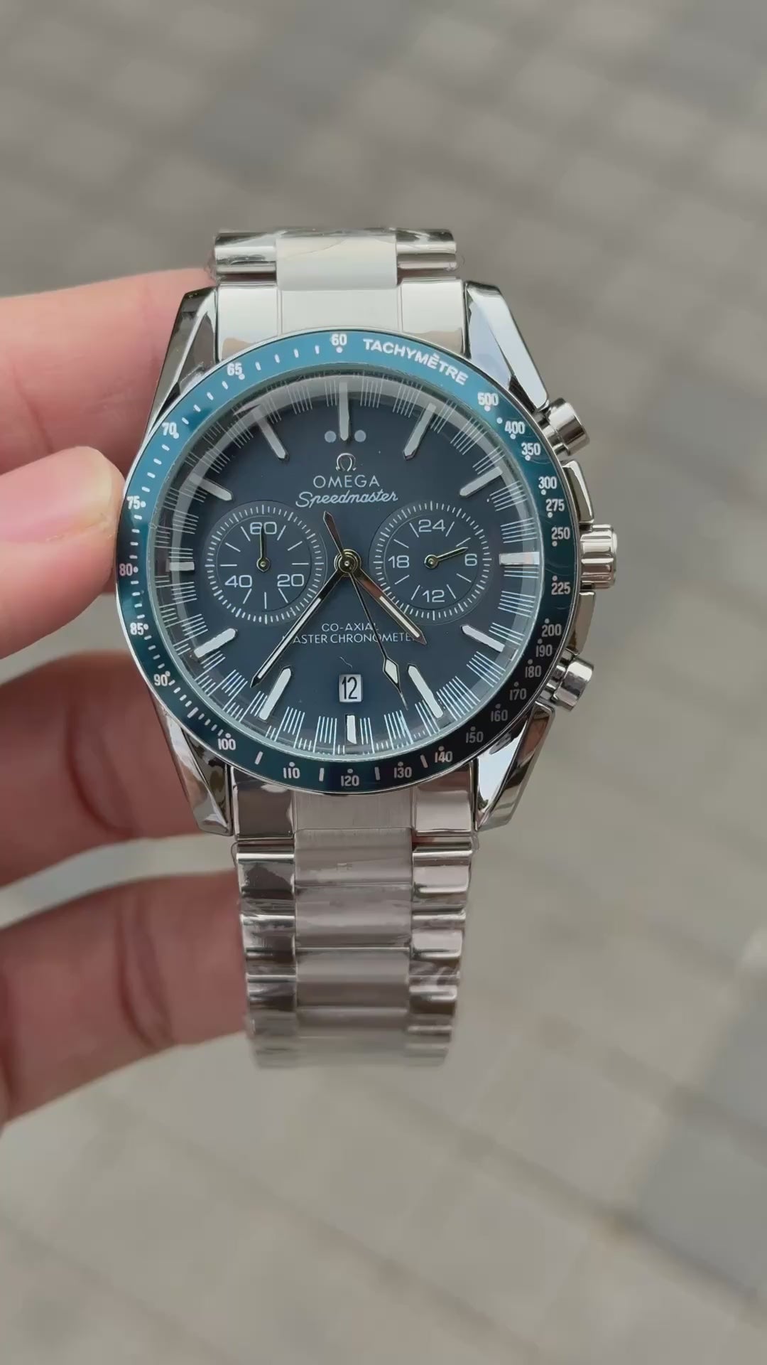 "Omega Speedmaster Co-Axial Master Chronometer Chronograph Watch"