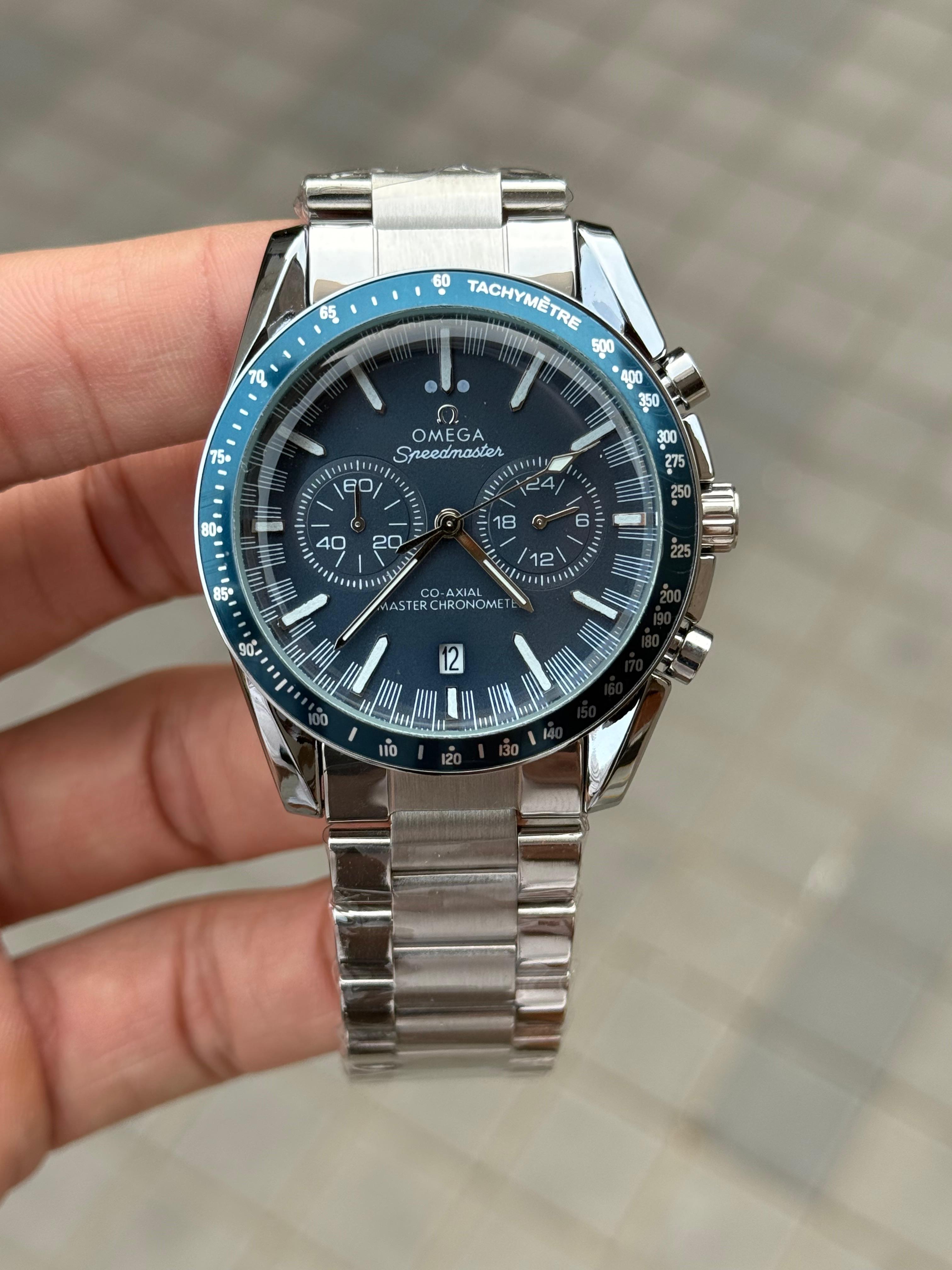 "Omega Speedmaster Co-Axial Master Chronometer Chronograph Watch"